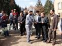 گزارش تصویری از آئیین درختکاری و تقدیر ازهمکاران فضای سبز دانشگاه